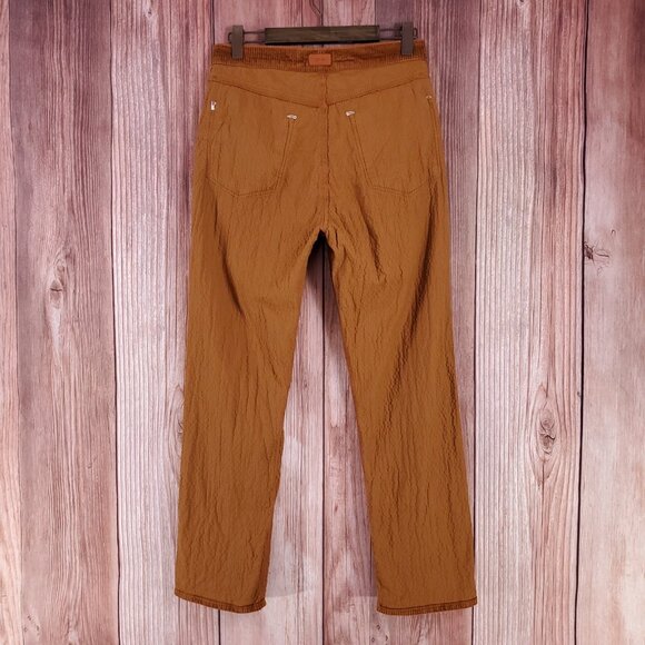 Mother Womens Size 30 High Waisted Study Hover Deep In The Valley Burnt Orange - Picture 4 of 16